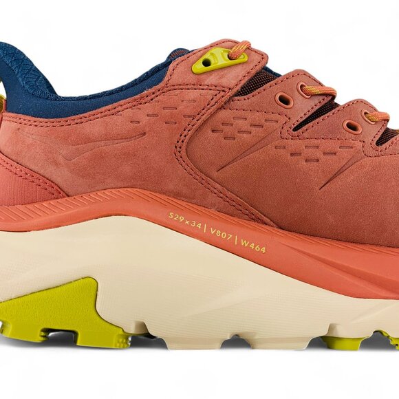 Hoka Kaha 2 Low GTX Gore-Tex Red Men's Waterproof Hiking Shoes 1123190-HSSS - Picture 9 of 10